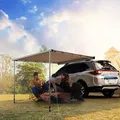 Sonnensegel Wohnwagen 1,6 x 2,5 m ausziehbare Auto Markise für SUV Renoviert