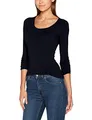 ONLY Damen Onllive Love Life L/S Oneck Top Noos JRS T Shirt, Schwarz, XS EU