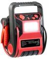 revolt Powerpack Starthilfe: 5in1-Starthilfe-Powerbank & Kompressor, USB, 12V 9.000mAh, 600A 250psi (Powerpack 12V, Auto, Pkw)