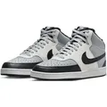 Nike Sportswear COURT VISION MID NEXT NATURE Sneaker Design auf den Spuren des Air Force 1 grau|schwarz 47,5 EU