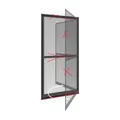 Fliegengittertür Windhager 03241 210 x 100 cm anthrazit