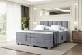 ALTDECOR Boxspringbett AMEL EL (mit Matratze Lattenrost Topper Polsterbett mit Bettkasten Doppelbett), Elektrisch verstellbar 2 x H4/Multipocket Matratz Topper Kopfteil