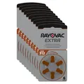 Rayovac 10x Extra Advanced Gr. 312 - 6er Blister Hörgerätebatterien PR41 Braun 24607 312AU-6XEMF - Braun