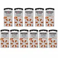 66x Rayovac Extra 312 Hörgerätebatterien PR41 DA312 Zink Luft