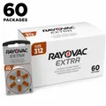360x Rayovac 312 Hörgerätebatterien Mega Großpackung PR41