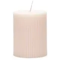 Riviera Maison Fine Rib Pillar Stumpfe Kerze Kerzen   