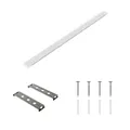 QLS LED-Leuchte Röhren 120 cm Werkstattlampe Garagenlampe Deckenlampe Kellerlampe Industrielampe (Kaltweiß)