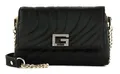 GUESS Janek Mini Flap Crossbody Umhängetasche Tasche Black schwarz Neu