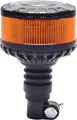 Berger & Schröter | LED Rundumkennleuchte flexibel 12/24 V, Gummisockel für Normhalter, automatischer Lichtsensor für Tag- und Nachtmodus, 16 LEDs