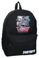 Fortnite Rucksack Raven-Design, geräumig, strapazierfähig, mit Fronttasche, für Schule & Freizeit