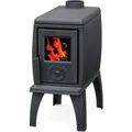 Plamen Gusskaminofen Trenk Mit Herdplatte und 8,9 kW