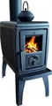 Plamen Trenk EEK  Guss-Kamin-Holzofen inkl. Herdplatte - (8,9 kW)