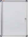 nobo Schaukasten, extraflach, Metall-Rückwand, 4 x DIN A4