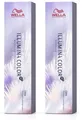 2x Wella Professionals Illumina Color Me+ Hell Lichtblond Perl Asch 10/81 60 ml