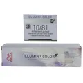 Wella Illumina 60 ml 10/81 hell lichtblond perl asch permanente Cremehaarfarbe