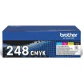 Brother Original Toner Multipack BKCMY TN-248VAL - TN248VAL 4000 Seiten