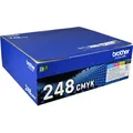 4 Brother Toner TN-248VAL Multipack KCMY