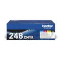 Brother Original TN-248VAL Tonerkartuschen Value Pack Cyan/Magenta/Gelb/Schwarz