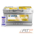 VARTA AUTOBATTERIE 12V 95Ah STARTERBATTERIE AGM 850A + 10g BATTERIE-POL-FETT