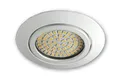 LICHT DISCOUNT LED Einbaustrahler 230 V S0307 weiss - Einbauleuchte Spot Strahler inkl. 3.5 W LED neutralweiss - geringe Einbautiefe nur 27 mm - Deckeneinbaustrahler Deckenspot Einbauspot