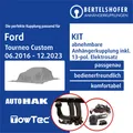 Für FORD Tourneo Custom V362 / F3 06.2016-12.2023 AHK abn +13pol sp. E-Satz TOP