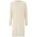Hessnatur Pyjamaoberteil PURE NATURE aus reiner Bio-Baumwolle (1-tlg) beige 46