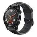 Huawei Watch GT 46,5 mm schwarz am Silikonarmband graphite black