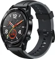 Huawei Watch GT 46,5 mm schwarz am Silikonarmband graphite black
