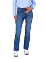 ESRA Stretch Damen Jeans Hose High Waist Jeans Damen Straight Leg Hose bis Übergröße G300