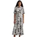 Marc O'Polo Sommerkleid aus ECOVEROTM von LENZINGTM blau 44