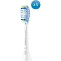 Philips Premium Plaque Defence HX9045/87 Bürstenköpfe (4+1-Pack), 5 Stück(e), Weiß, 3 Monat( e), Medium, 62000 Bewegungen pro Minute, Philips - Weiß
