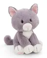 NICI Kuscheltier Katze 20cm - grau - Weiches NICI Plüschtier – niedliches Stofftier zum Kuscheln & Spielen – tolle Geschenkidee für Kinder & Erwachsene - 62139