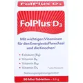 FolPlus + Vitamin D3 Mini-Tabletten, 90 St. Tabletten