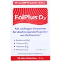 Steripharm Pharmazeutische Produkte GmbH & Co. Folplus Vitamin B + D3 für Gedächtnis, Nerven, Energie und Knochen