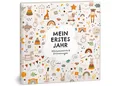 Mein erstes Jahr Babyalbum  Hochwertiges Babytagebuch mit Prägung für die sch...