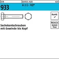 Sechskantschraube DIN 933 VG M8x 20 A 2 (- 70) 200 Stück