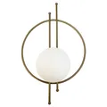 bamyum Champion Wandleuchte Innen Aus Metall Schwarz und Glas in 15 x 20 cm Wohnzimmer Vintage Deko für Alle Zimmer Wandlampe Innen