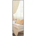 Songmics Ganzkörperspiegel 120 cm x 40 cm Schwarz