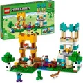 LEGO 21249 Minecraft Die Crafting Box 4.0, 2in1-Set zum Bauen, Türme am Fluss oder Katzenhütte, mit den Figuren Alex, Steve, Creeper und Zombie-M... - Bronze
