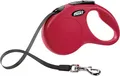 Flexi Hundeleine New Classic S rot, Gurt