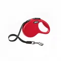 Flexi Rollleine Flexi New Classic S Gurt Rot 5 Meter 15 KG Max