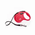 Flexi New Classic S 5m Automatikleine für Hunde bis 15kg, Rot