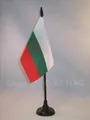 TISCHFLAGGE BULGARIEN 15x10cm - BULGARISCHE TISCHFAHNE 10 x 15 cm - flaggen AZ F