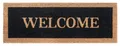 HANSE Home Fußmatte Mix Mats Kokos Welcome Border, Türmatte, rechteckig, Höhe: 15 mm, Kokos, Schmutzfangmatte, Outdoor, Rutschfest, Innen, Kokosmatte, Flur