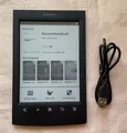 Sony PRS-T2 2GB, WLAN, 15,2 cm (6 Zoll) - Schwarz, Extras, Sehr Gut