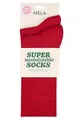 MELA - Gerippte Socken 2er Pack | Nachhaltig mit Fairtrade Cotton, GOTS & Grüner Knopf Zertifizierung (DE/NL/SE/PL, Numerisch, 39, 42, Regular, Regular, granatapfel)