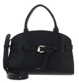 Coccinelle Leder Schultertasche Handtasche Sabine Handbag Noir schwarz