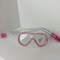 Cressi Tauchermaske Kind Taucher Set Transparent Pink VIP Ondina Kombo