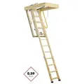Minka Bodentreppe Polar Extrem mit U-Wert 0,59 W/m2K bis 280cm Raumhöhe 140x70cm Deckenöffnung