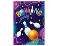 12 Einladungskarten zum Kindergeburtstag Bowling Bowling-Party Einladungen für Geburtstag Mädchen Jungen